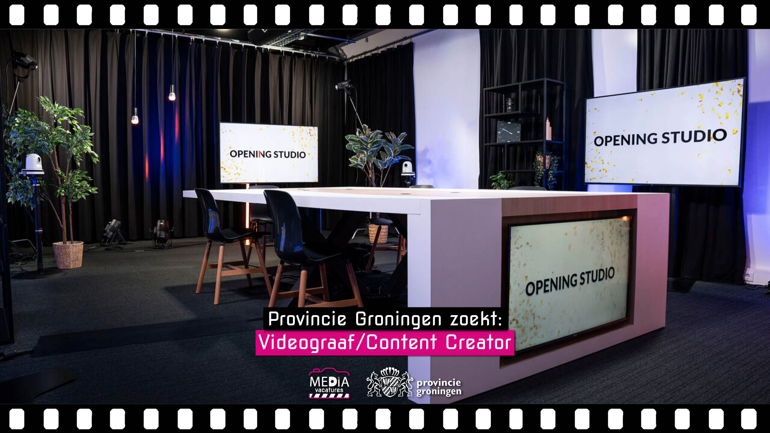 Provincie Groningen - Videograaf - Content Creator - Mediavacatures.com