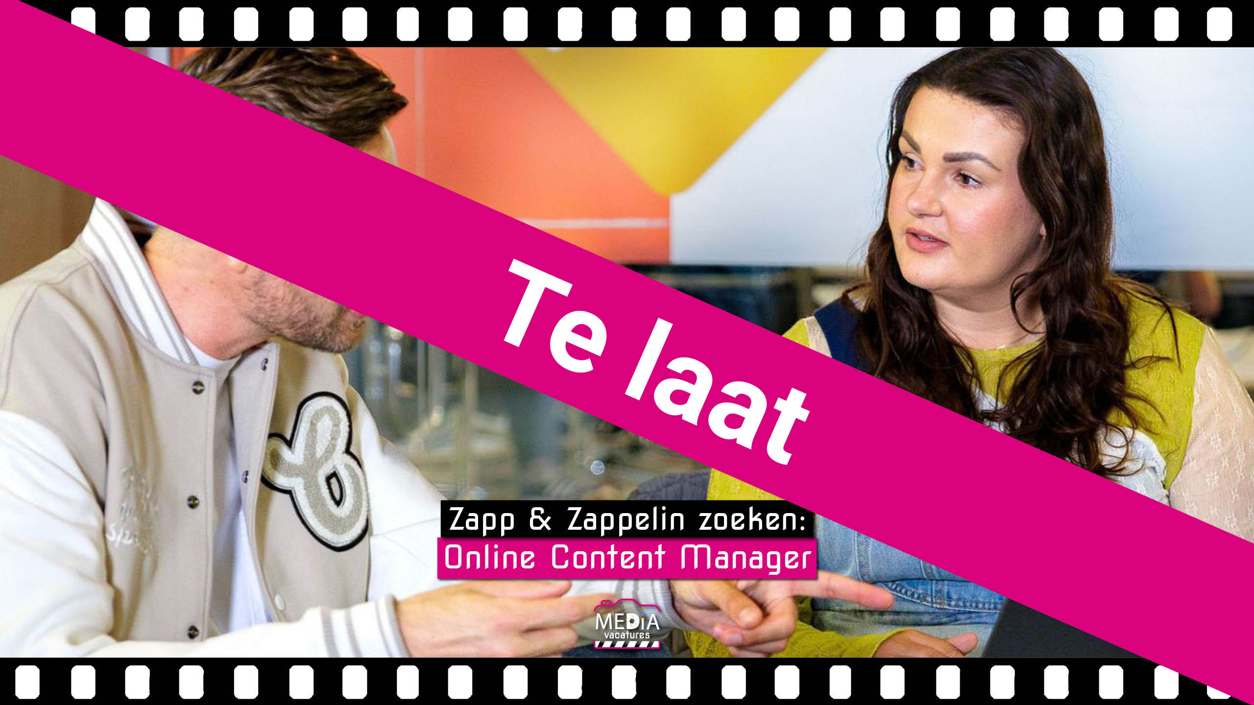Te laat - Online Content Manager - Mediavacatures.com