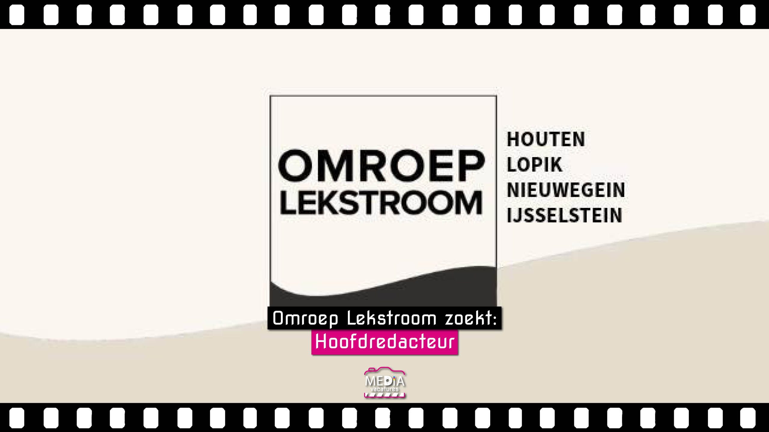 Omroep Lekstroom - Hoofdredacteur - Mediavacatures.com