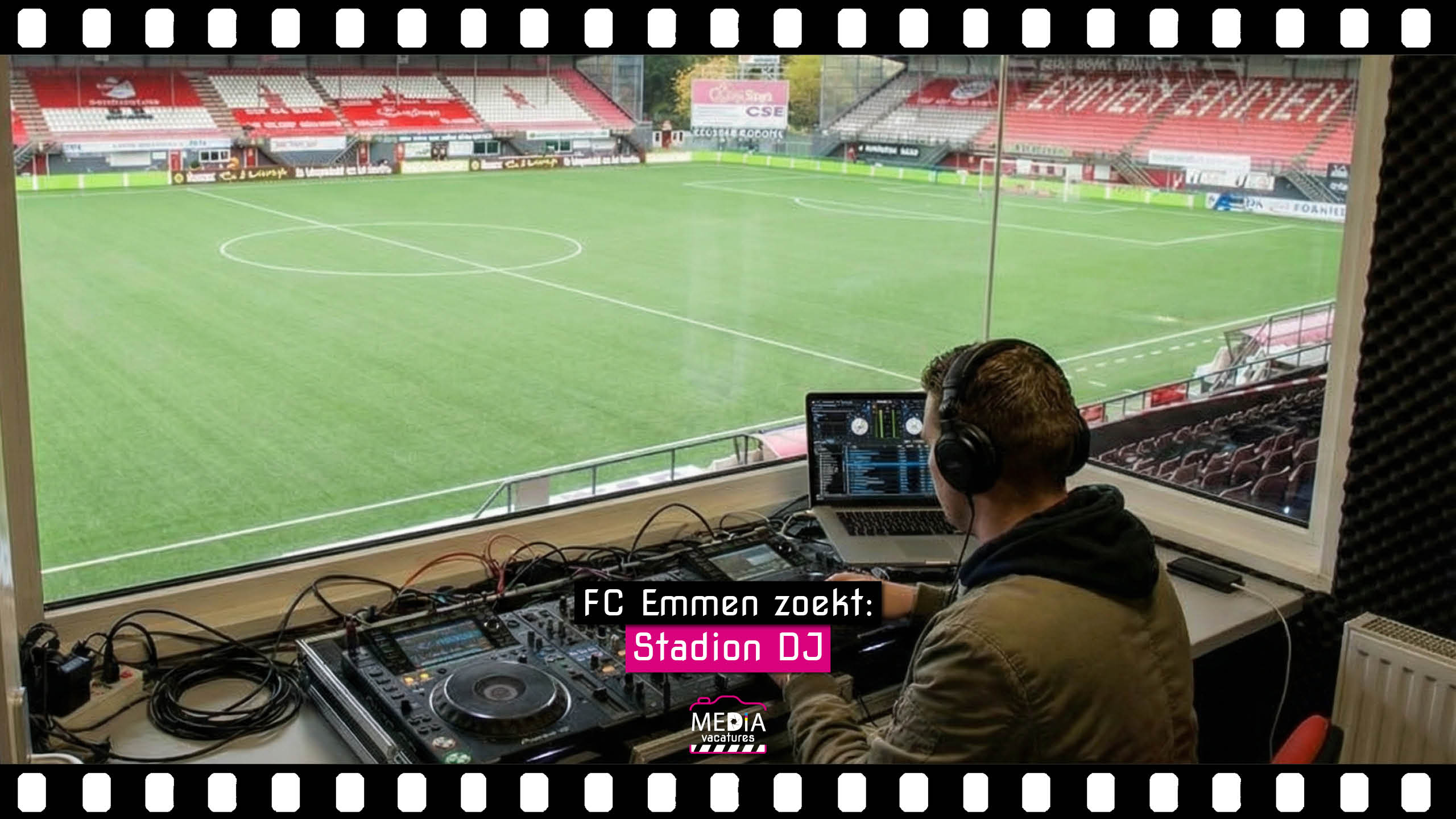 FC Emmen - Stadion DJ - Mediavacatures.com