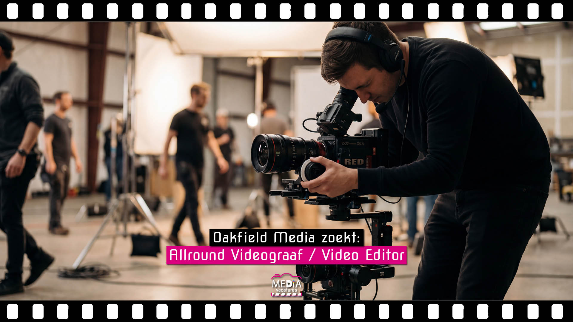 Oakfield Media - Allround Videograaf / Video Editor - Mediavacatures.com