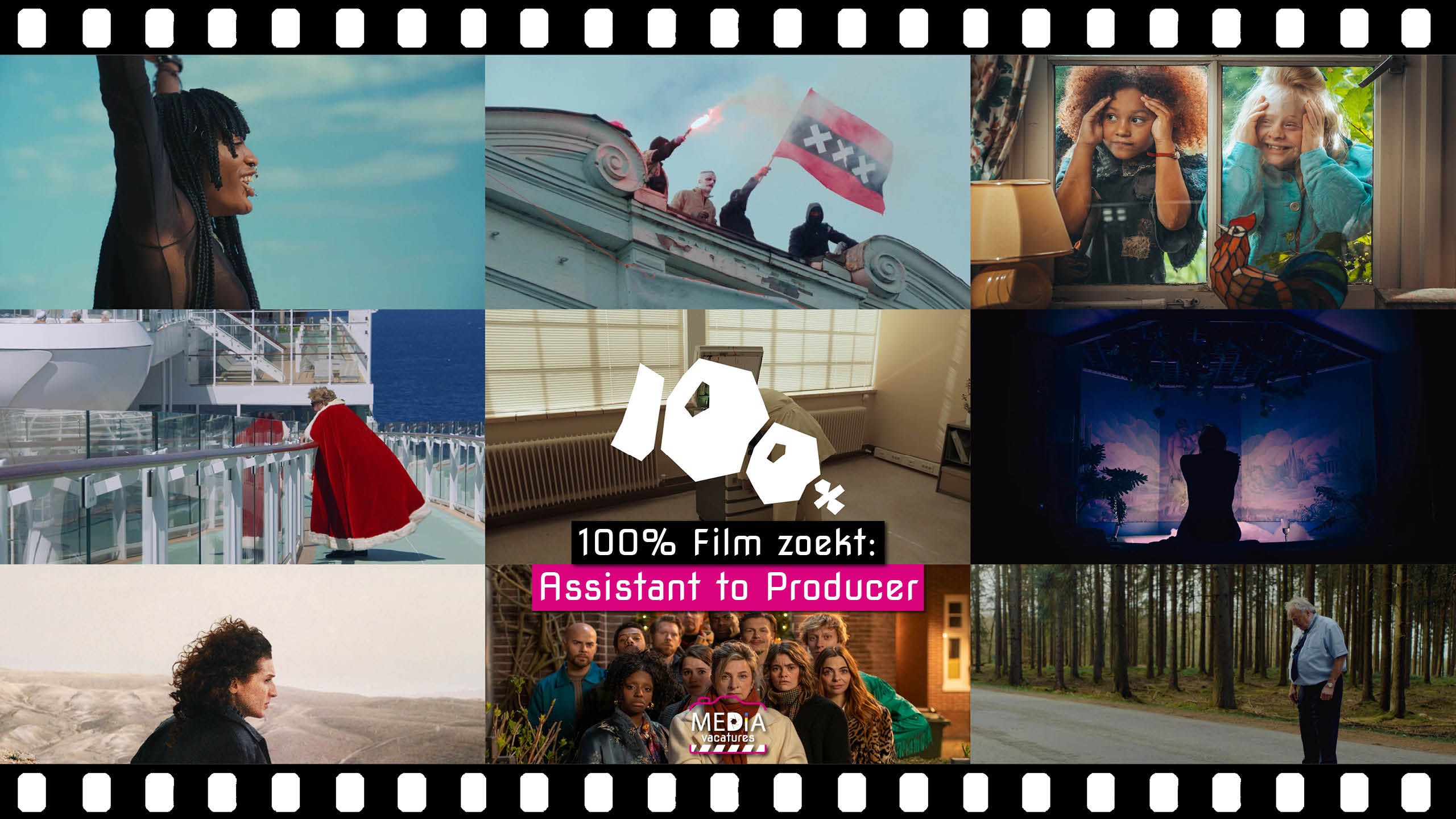Assistant to Producer vacature | 100% Film Amsterdam Assistant to Producer vacature | 100% Film Amsterdam